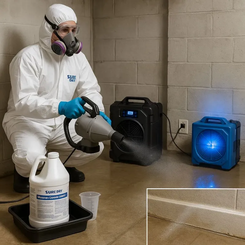 Sanitization and Odor Removal process in Abernathy, TX