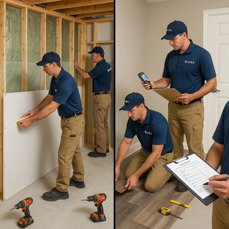 Repairs and Reconstruction process in Abernathy, TX