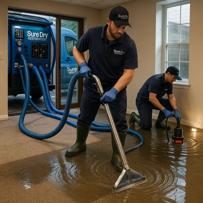Water Extraction and Removal process in Abernathy, TX